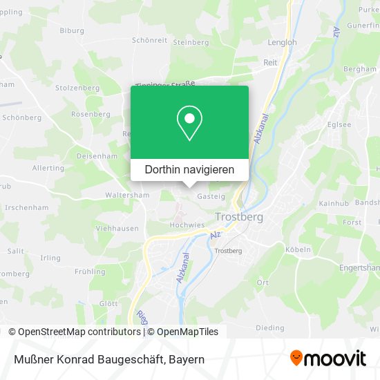 Mußner Konrad Baugeschäft Karte