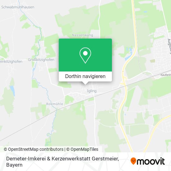 Demeter-Imkerei & Kerzenwerkstatt Gerstmeier Karte
