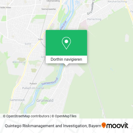 Quintego Riskmanagement and Investigation Karte