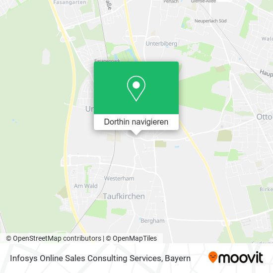 Infosys Online Sales Consulting Services Karte