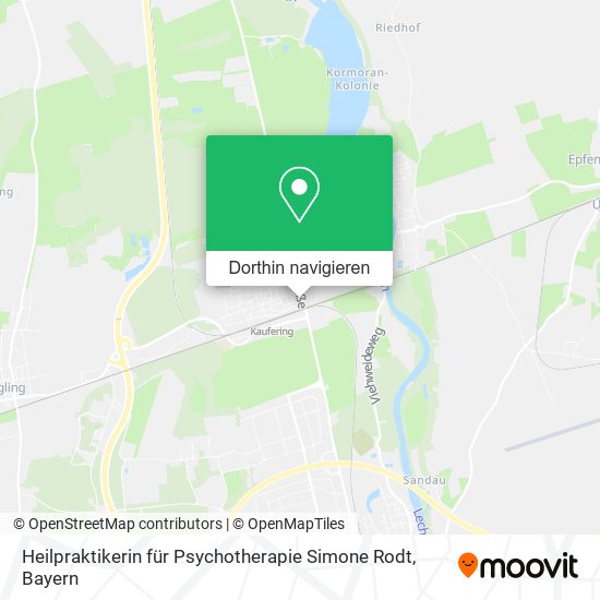 Heilpraktikerin für Psychotherapie Simone Rodt Karte
