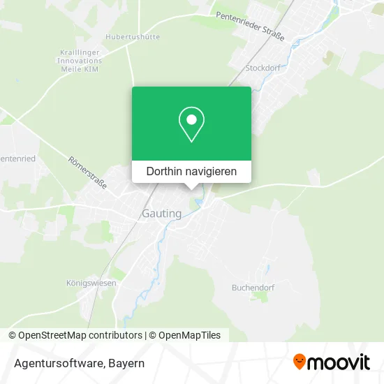 Agentursoftware Karte