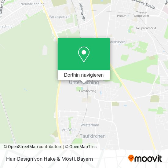 Hair-Design von Hake & Möstl Karte