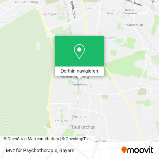 Mvz für Psychotherapie Karte