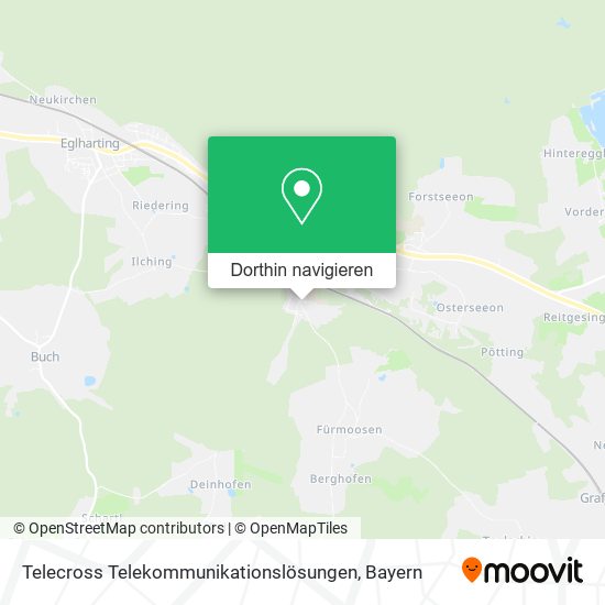 Telecross Telekommunikationslösungen Karte
