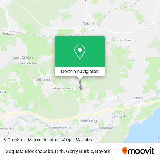 Sequoia Blockhausbau Inh. Gerry Bürkle Karte
