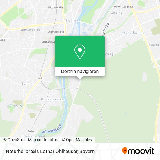 Naturheilpraxis Lothar Ohlhäuser Karte
