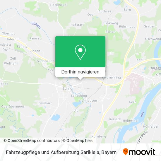 Fahrzeugpflege und Aufbereitung Sarikisla Karte