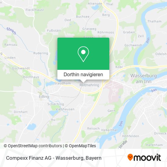 Compexx Finanz AG - Wasserburg Karte