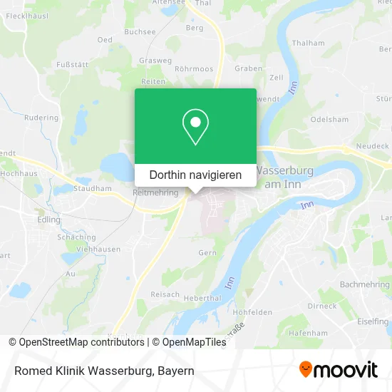 Romed Klinik Wasserburg Karte