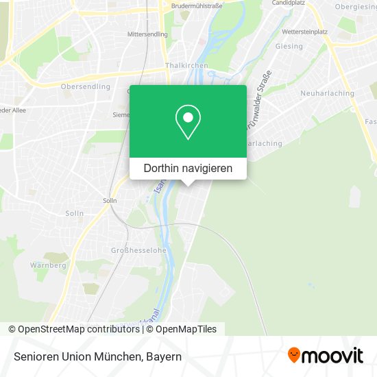 Senioren Union München Karte