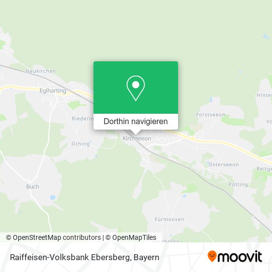 Raiffeisen-Volksbank Ebersberg Karte