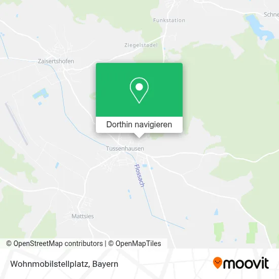Wohnmobilstellplatz Karte