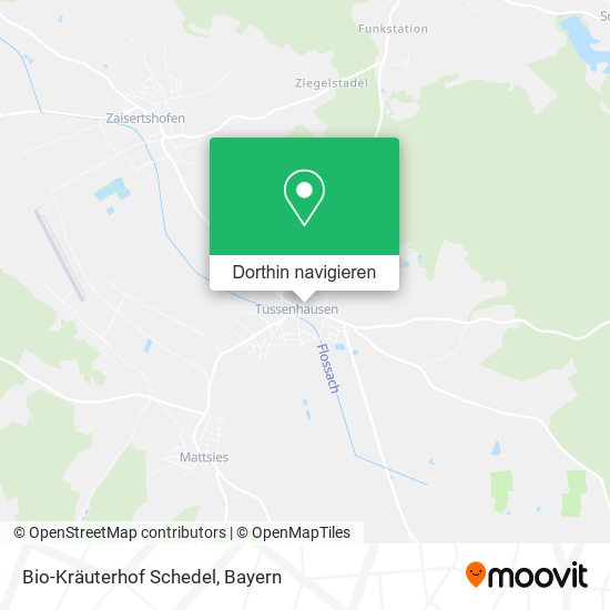 Bio-Kräuterhof Schedel Karte