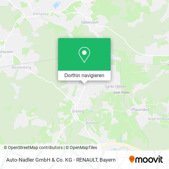 Auto-Nadler GmbH & Co. KG - RENAULT Karte