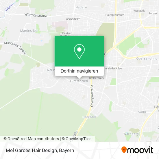 Mel Garces Hair Design Karte