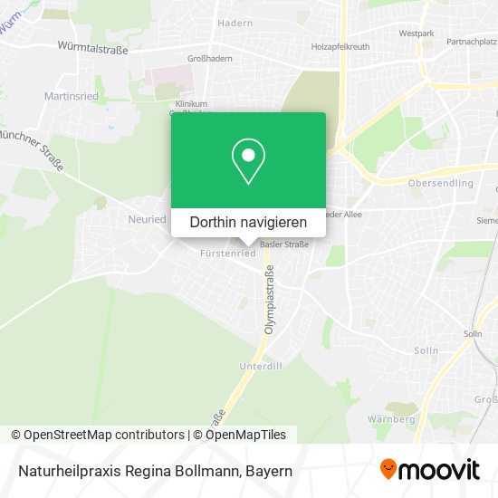 Naturheilpraxis Regina Bollmann Karte