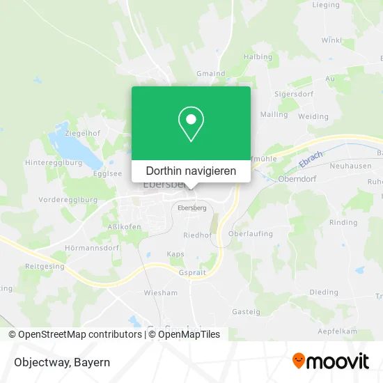 Objectway Karte