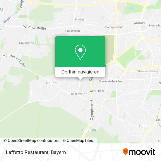 Laffetto Restaurant Karte