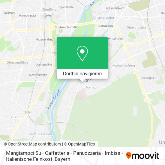 Mangiamoci Su - Caffetteria - Panuozzeria - Imbiss - Italienische Feinkost Karte