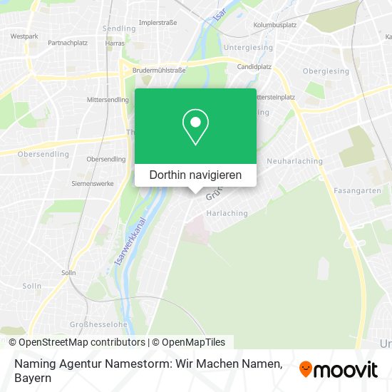Naming Agentur Namestorm: Wir Machen Namen Karte