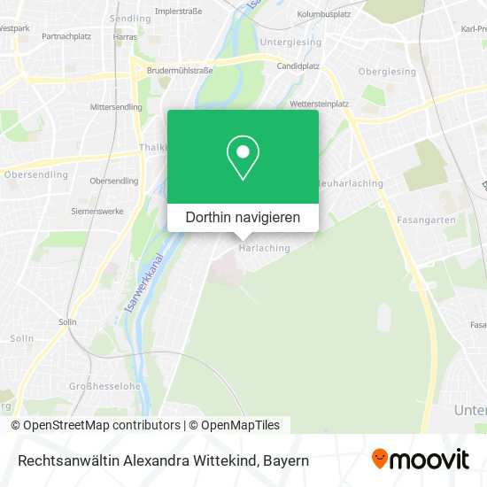 Rechtsanwältin Alexandra Wittekind Karte