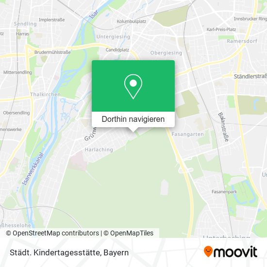 Städt. Kindertagesstätte Karte