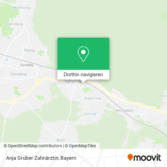 Anja Gruber Zahnärztin Karte