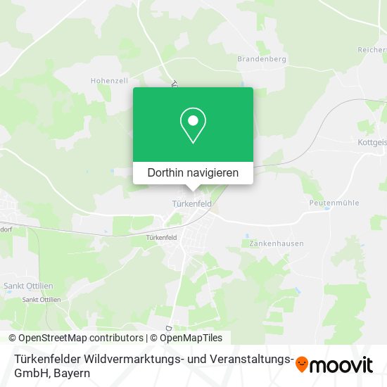 Türkenfelder Wildvermarktungs- und Veranstaltungs-GmbH Karte