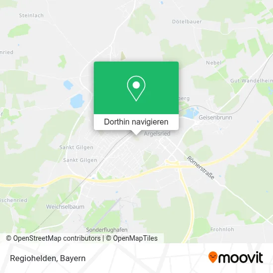 Regiohelden Karte