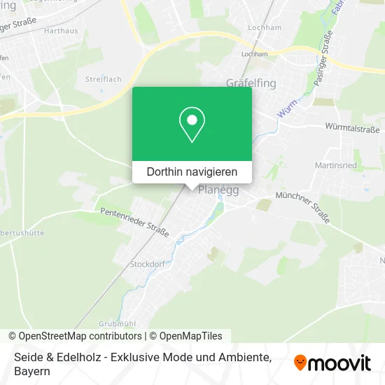 Seide & Edelholz - Exklusive Mode und Ambiente Karte