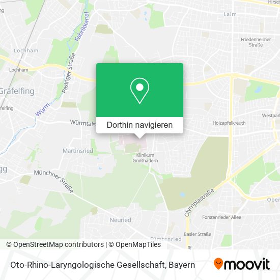 Oto-Rhino-Laryngologische Gesellschaft Karte
