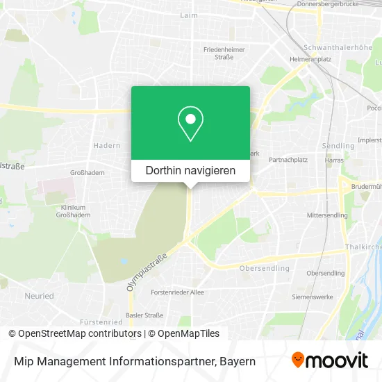 Mip Management Informationspartner Karte