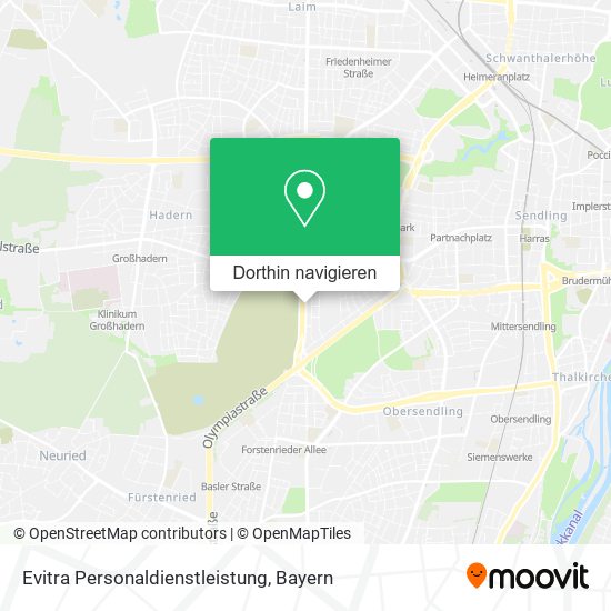 Evitra Personaldienstleistung Karte