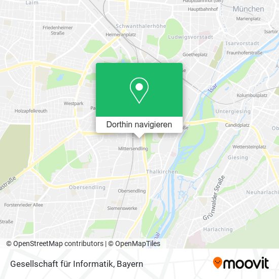 Gesellschaft für Informatik Karte