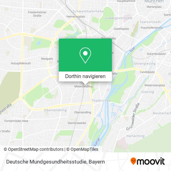 Deutsche Mundgesundheitsstudie Karte