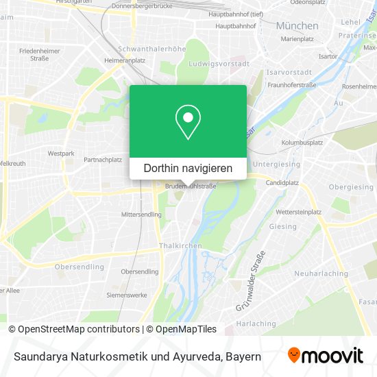 Saundarya Naturkosmetik und Ayurveda Karte