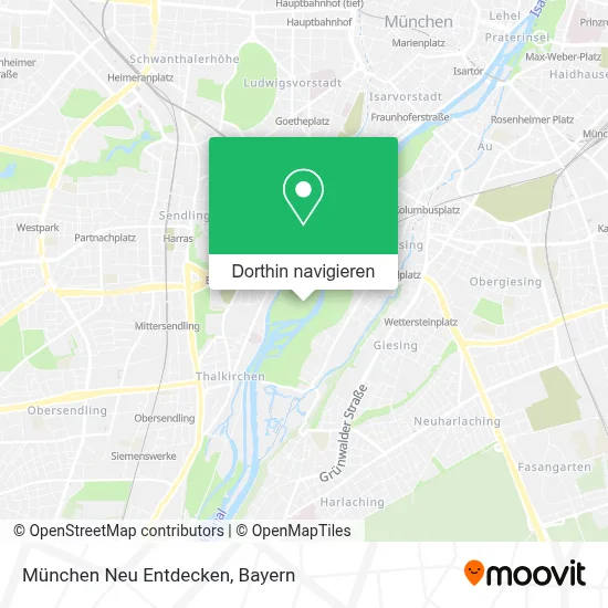 München Neu Entdecken Karte