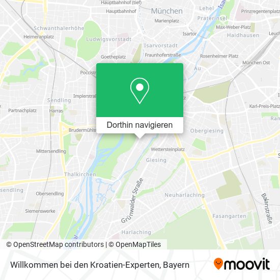Willkommen bei den Kroatien-Experten Karte