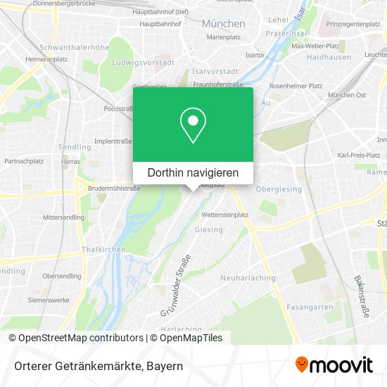 Orterer Getränkemärkte Karte