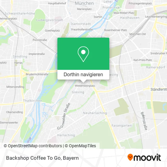 Backshop Coffee To Go Karte