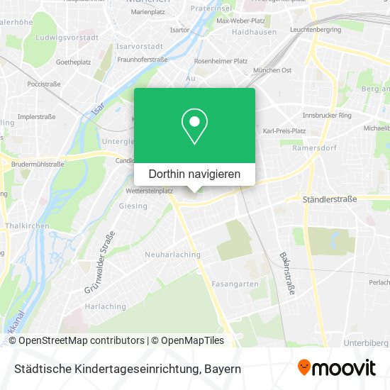 Städtische Kindertageseinrichtung Karte