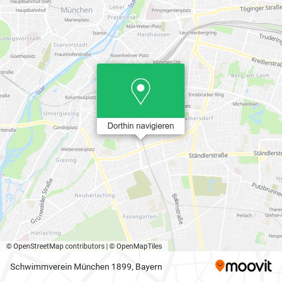 Schwimmverein München 1899 Karte
