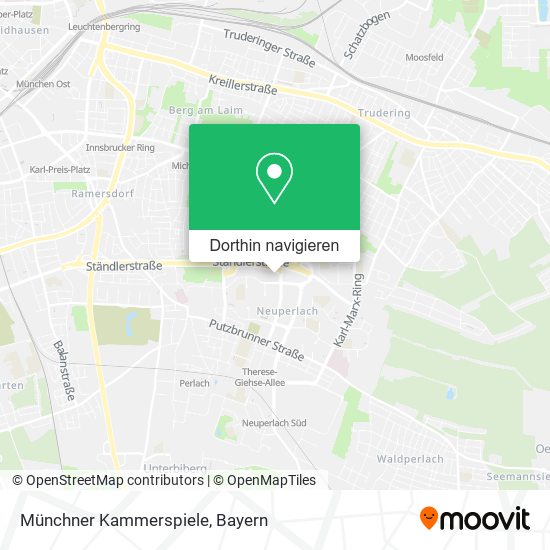 Münchner Kammerspiele Karte