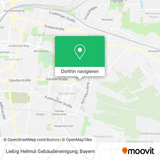 Liebig Helmut Gebäudereinigung Karte
