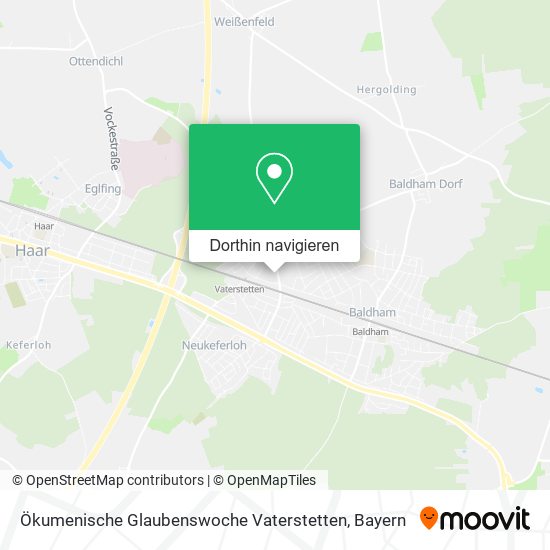 Ökumenische Glaubenswoche Vaterstetten Karte