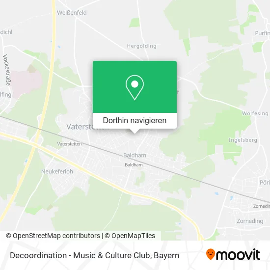 Decoordination - Music & Culture Club Karte