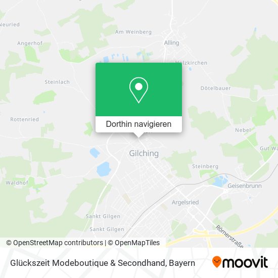 Glückszeit Modeboutique & Secondhand Karte
