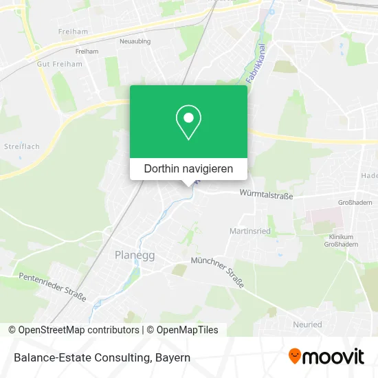 Balance-Estate Consulting Karte