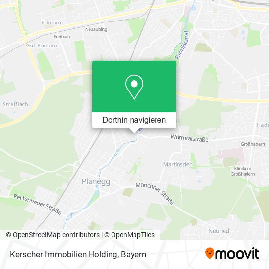 Kerscher Immobilien Holding Karte